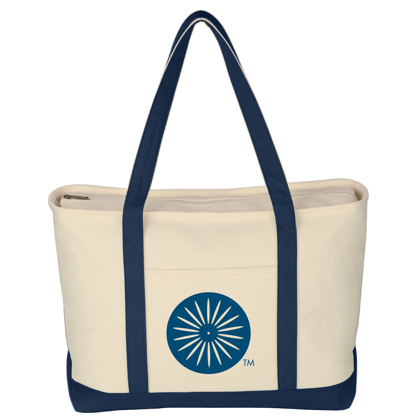 Large Starboard Cotton Canvas Tote Bag