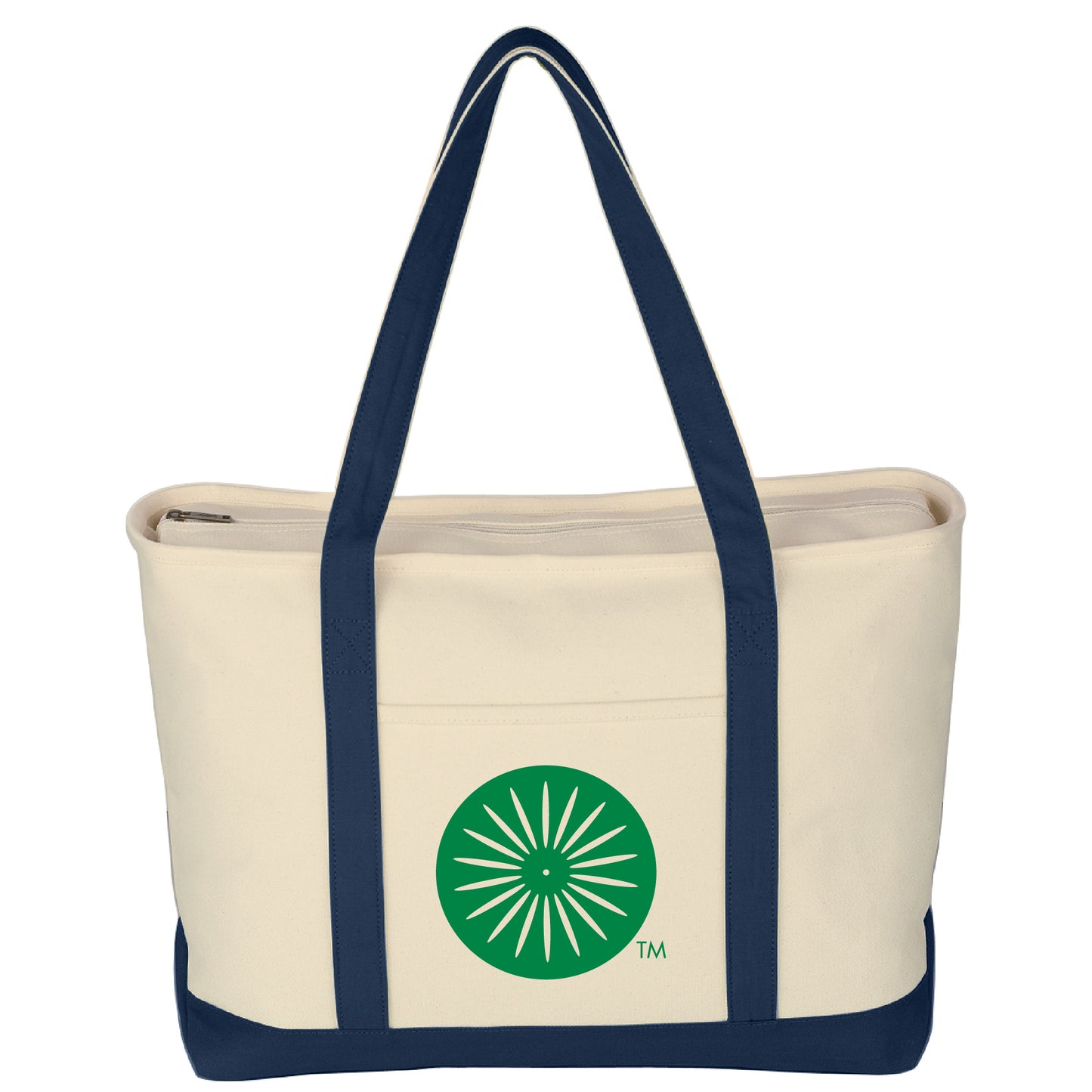 Large Starboard Cotton Canvas Tote Bag