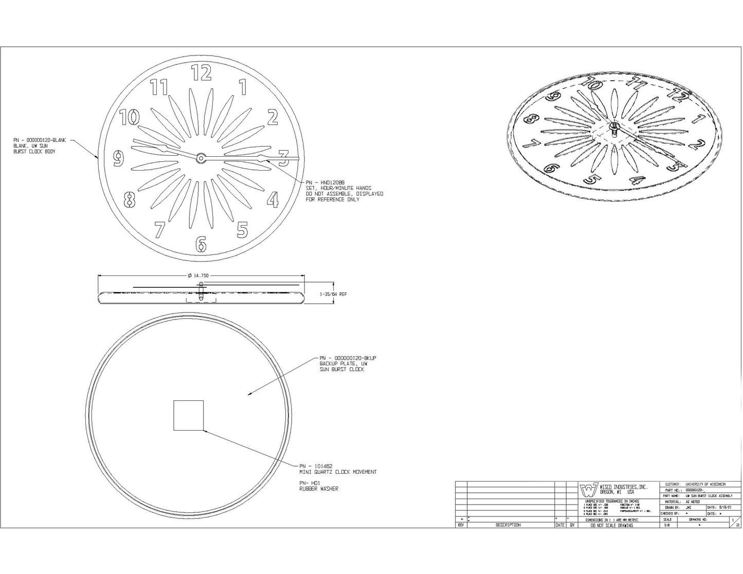 Terrace Clock