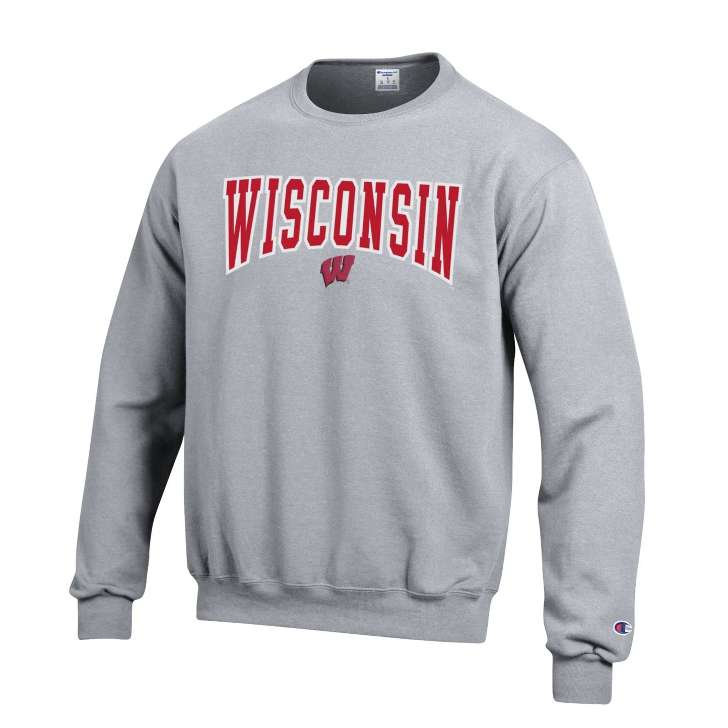 Wisconsin Powerblend Fleece Crew