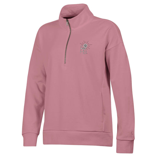 Terrace Chair Rose Tea Quarter Zip