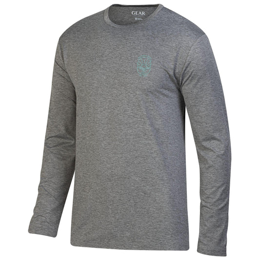 Terrace Long Sleeve Sunshaded Navy Tee