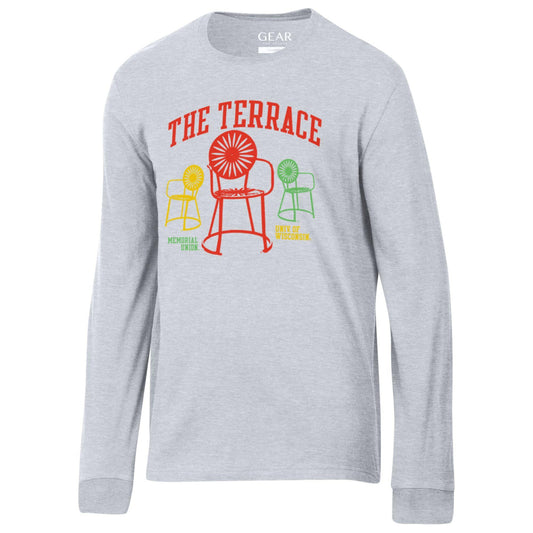 Terrace Three Chairs Long Sleeve Tee