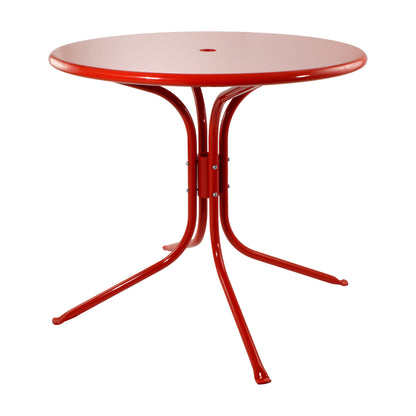 Red Terrace Table
