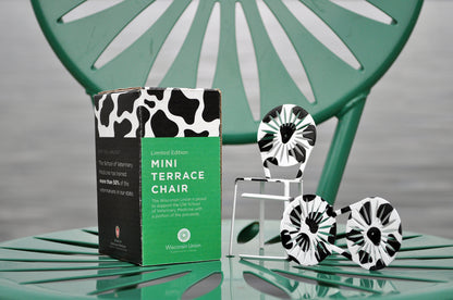 Limited Edition Mini Terrace Chair - Cow Print